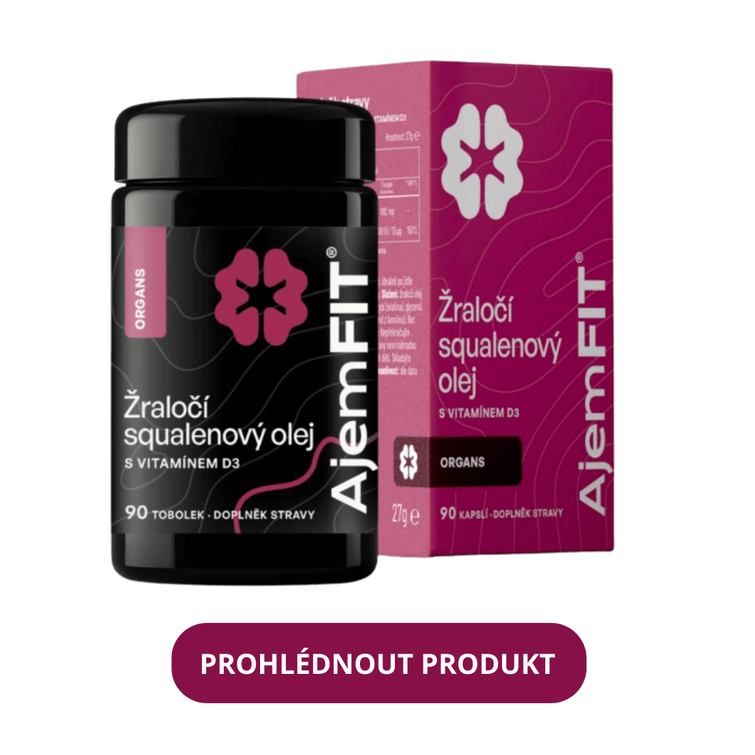 AjemFIT Žraločí Squalen s D3